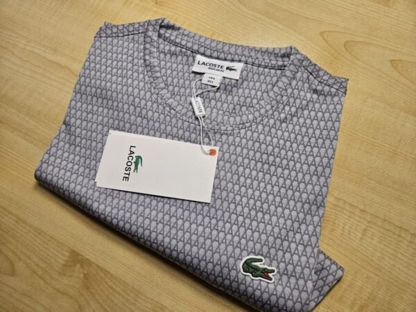 Lacoste Mercerised Green Logo T-shirt
