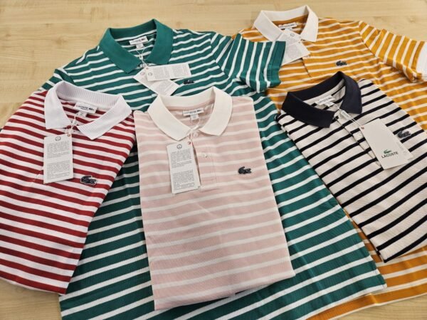 Lacoste Stripe Polo